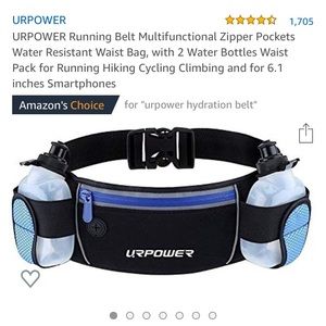Hydration belt for running